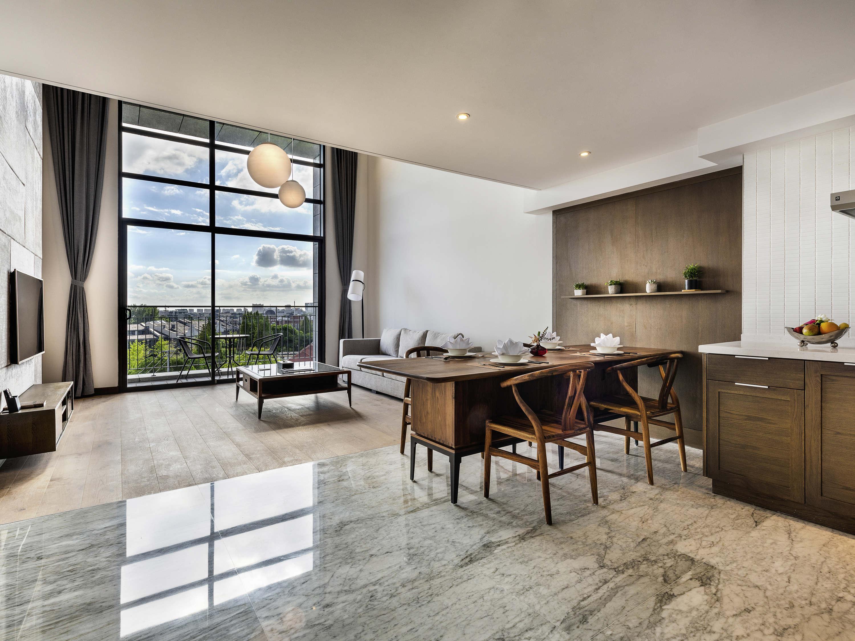 Novotel Suites Shanghai Hongqiao Buitenkant foto